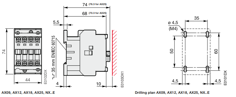 Khởi động từ ABB AX40-30-10-80