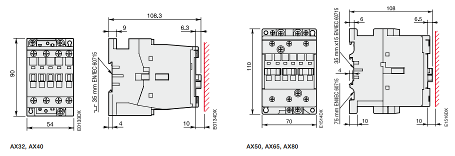 Khởi động từ ABB AX50-30-11-80