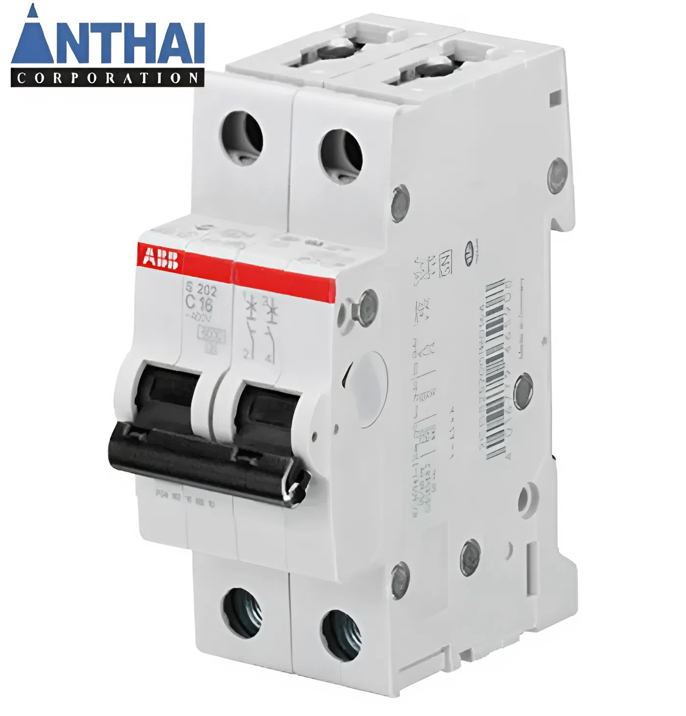 MCB ABB S202-C6 6KA 6A 2P 2CDS252001R0064