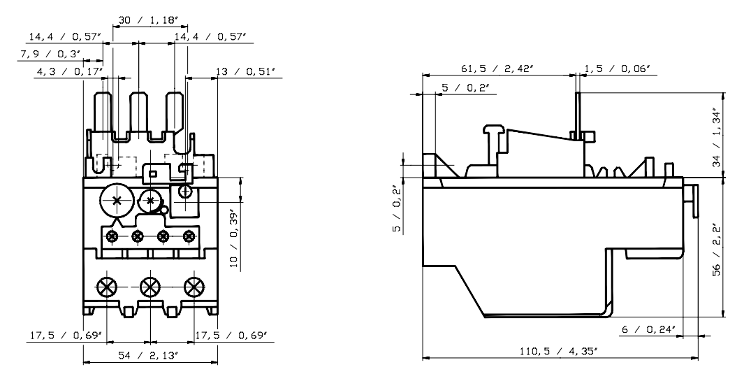 Rơ le nhiệt ABB TA80DU-52M