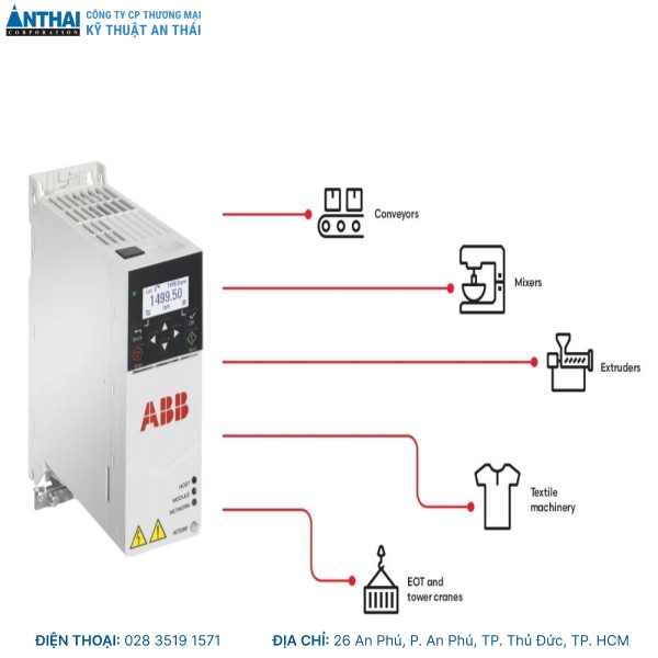 Biến tần công suất lớn là thiết bị điện được thiết kế để chuyển đổi dòng điện