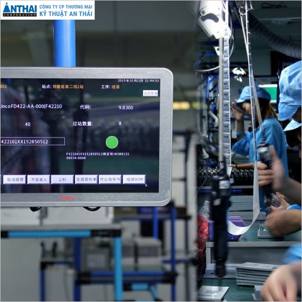 Màn hình HMI Kinco được thiết kế thân thiện
