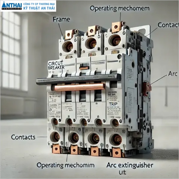 Máy cắt không khí giúp bảo vệ hệ thống điện hiệu quả