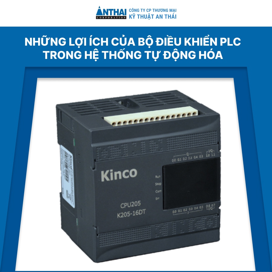 Những lợi ích của bộ điều khiển plc trong hệ thống tự động hóa